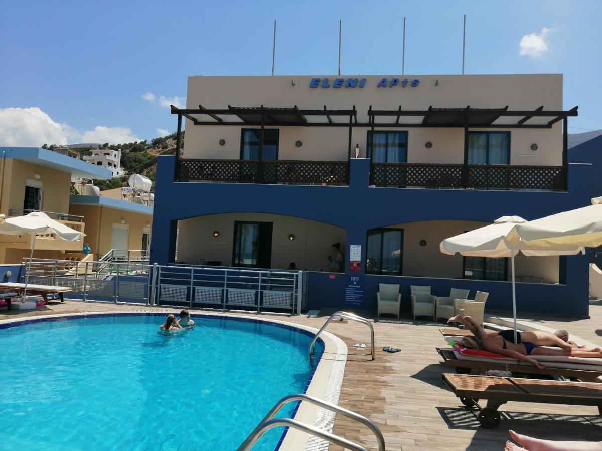 Eleni Beach Apartment Stalida Exteriör bild